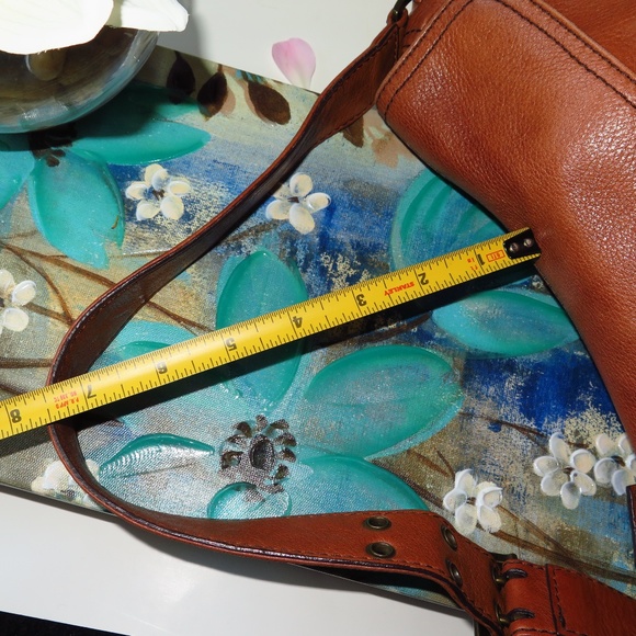 Banana Republic ☆ Brown Leather Purse *EUC* - Picture 5 of 8